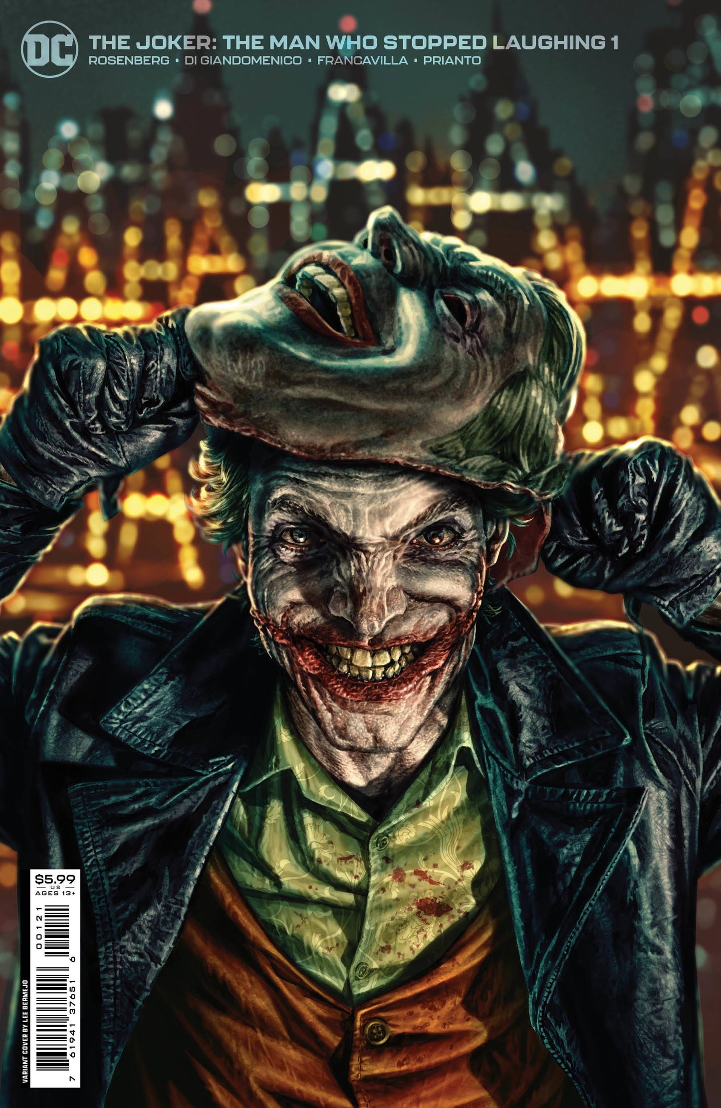 JOKER MAN WHO STOPPED LAUGHING #1 CVR B BERMEJO