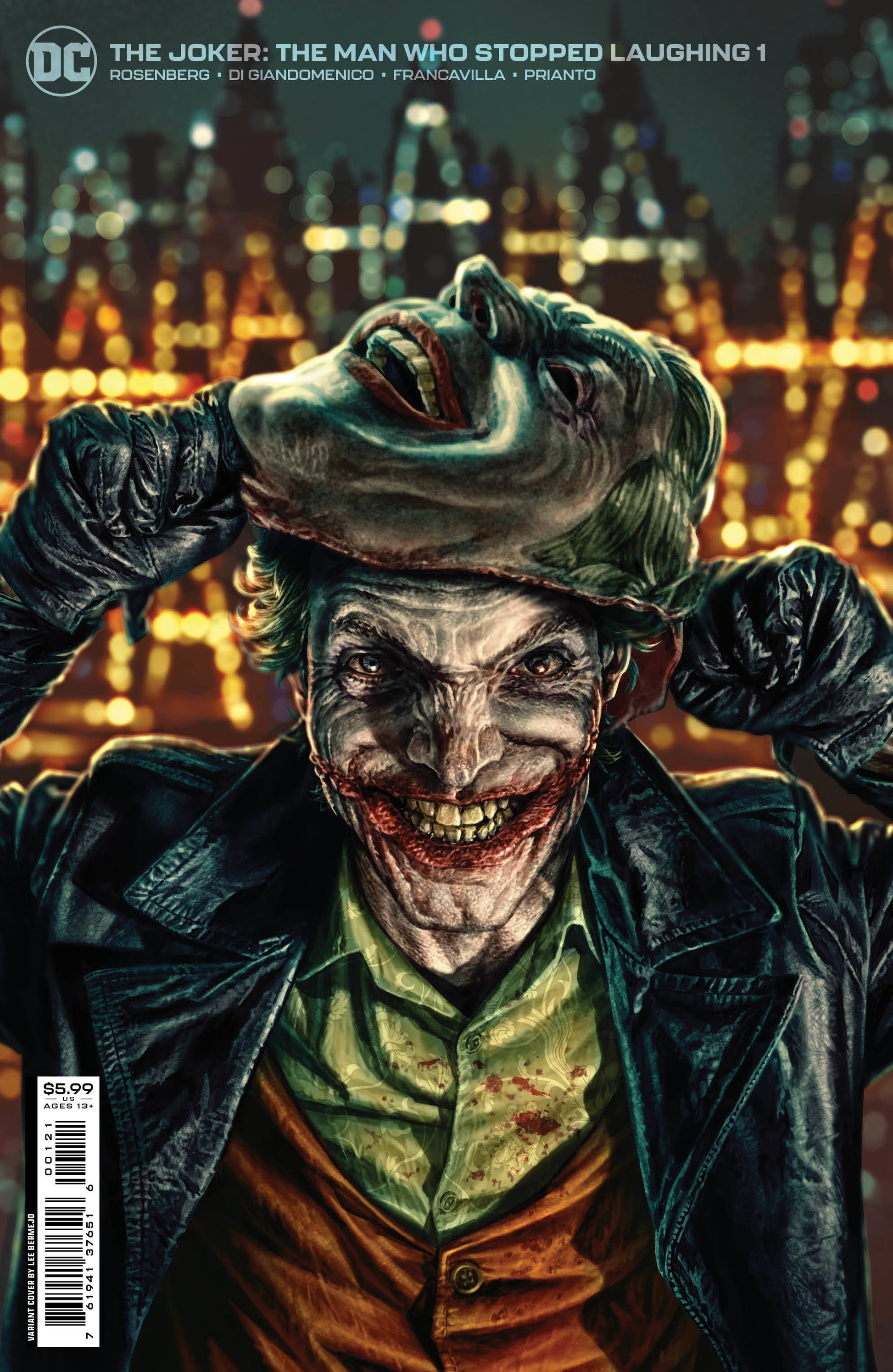 JOKER MAN WHO STOPPED LAUGHING #1 CVR B BERMEJO
