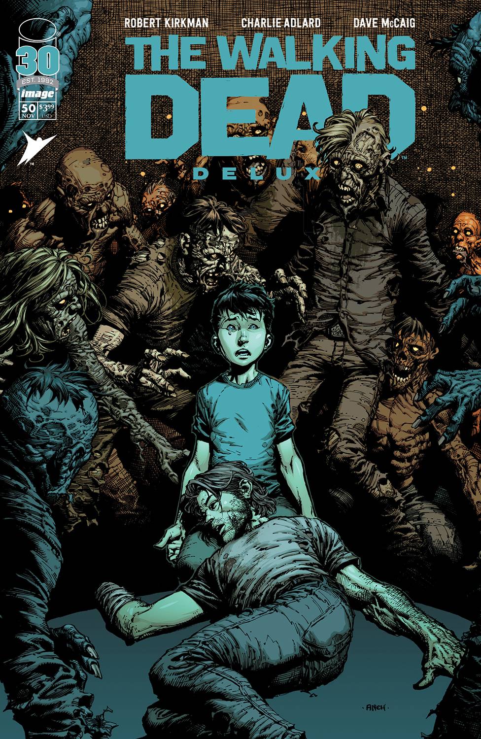 WALKING DEAD DLX #50 CVR A FINCH & MCCAIG (MR)