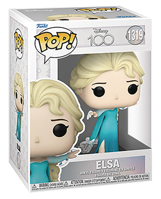 POP DISNEY 100TH ANNIVERSARY ELSA VINYL FIG