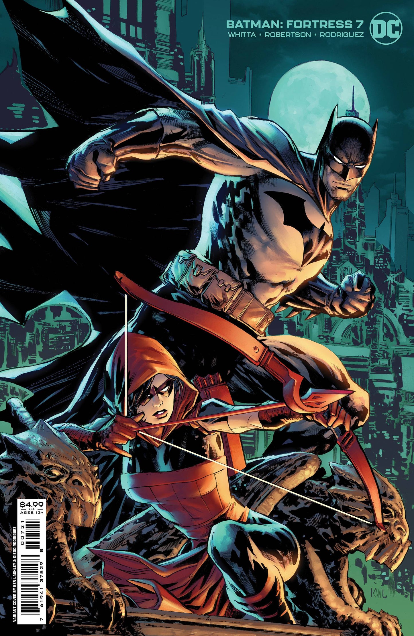 BATMAN FORTRESS #7 (OF 8) CVR B LASHLEY CARD STOCK