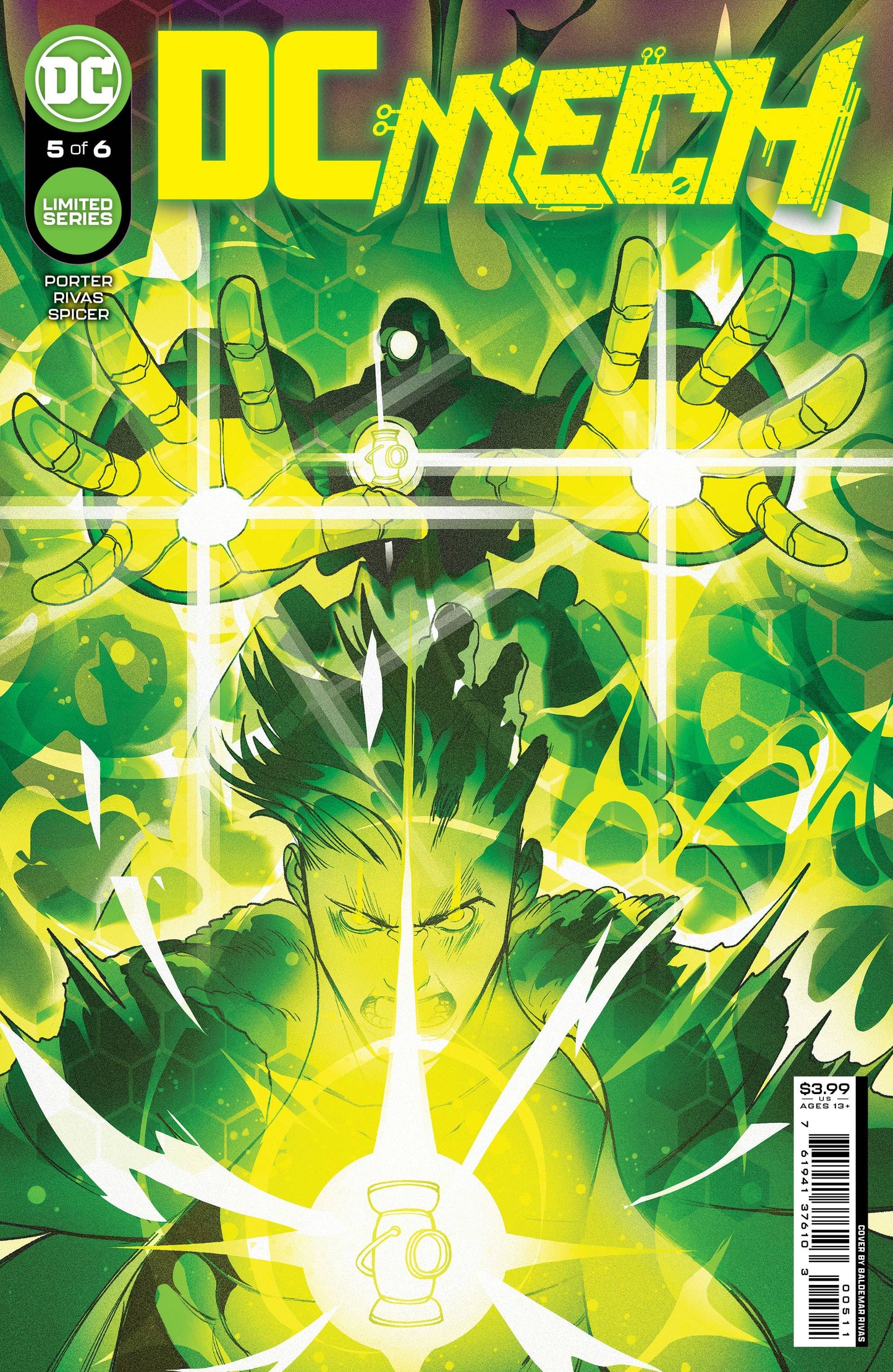 DC MECH #5 (OF 6) CVR A RIVAS