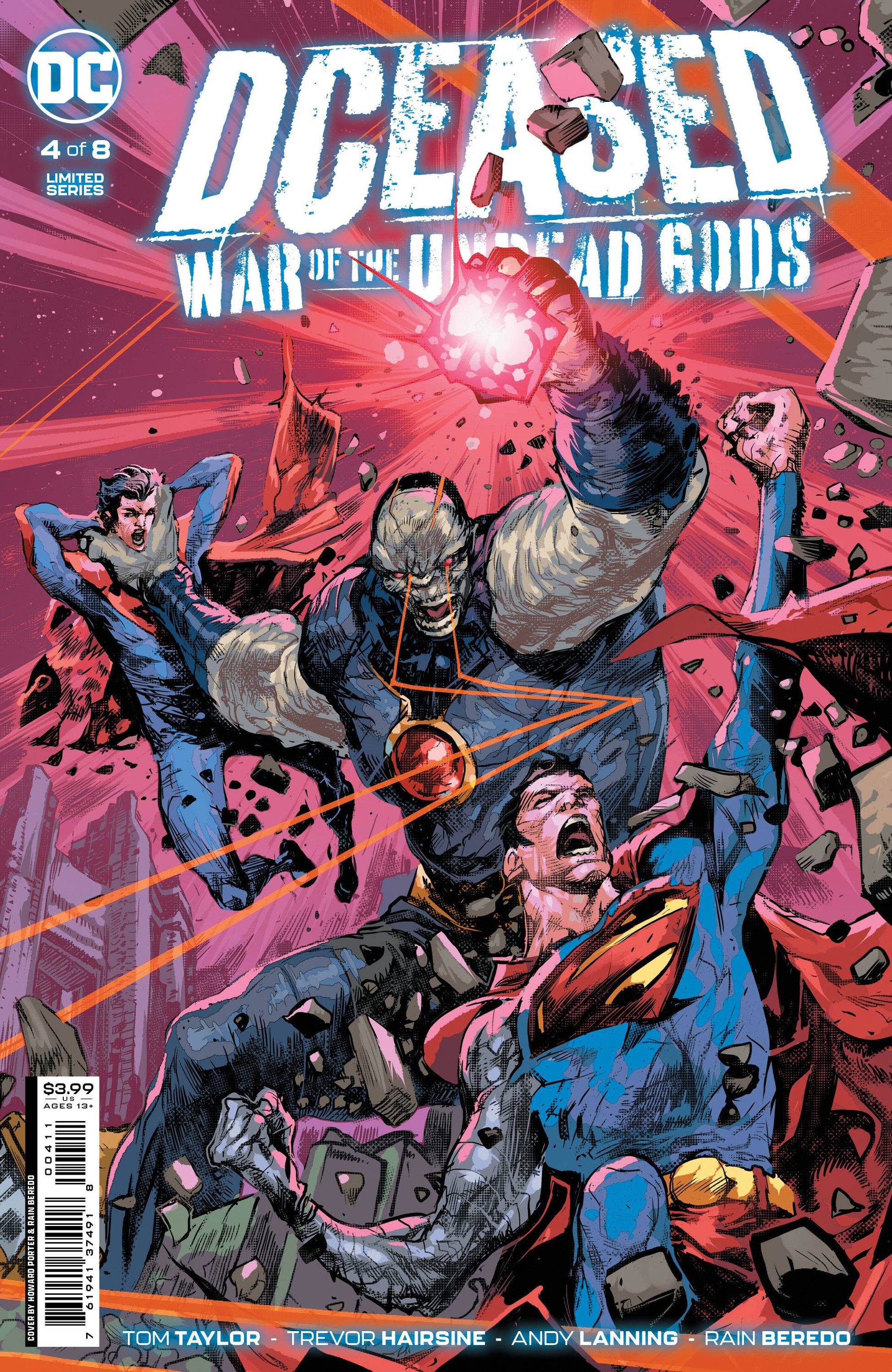DCEASED WAR OF UNDEAD GODS #4 (OF 8) CVR A PORTER