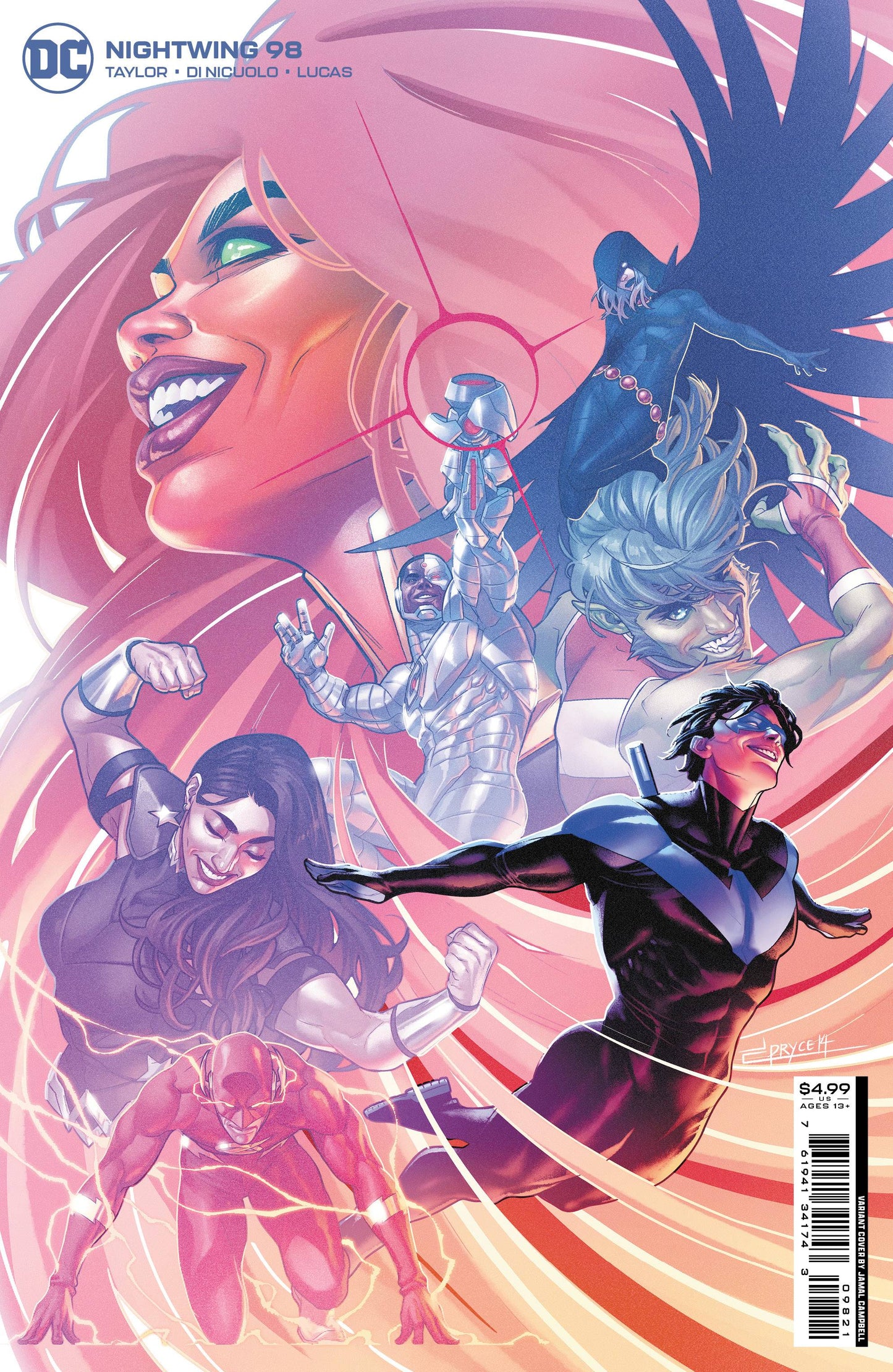NIGHTWING #98 CVR B CAMPBELL CARD STOCK VAR