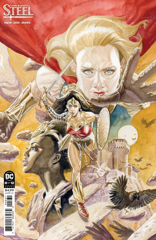 DARK KNIGHTS OF STEEL #8 (OF 12) CVR B JONES CARD STOCK VAR