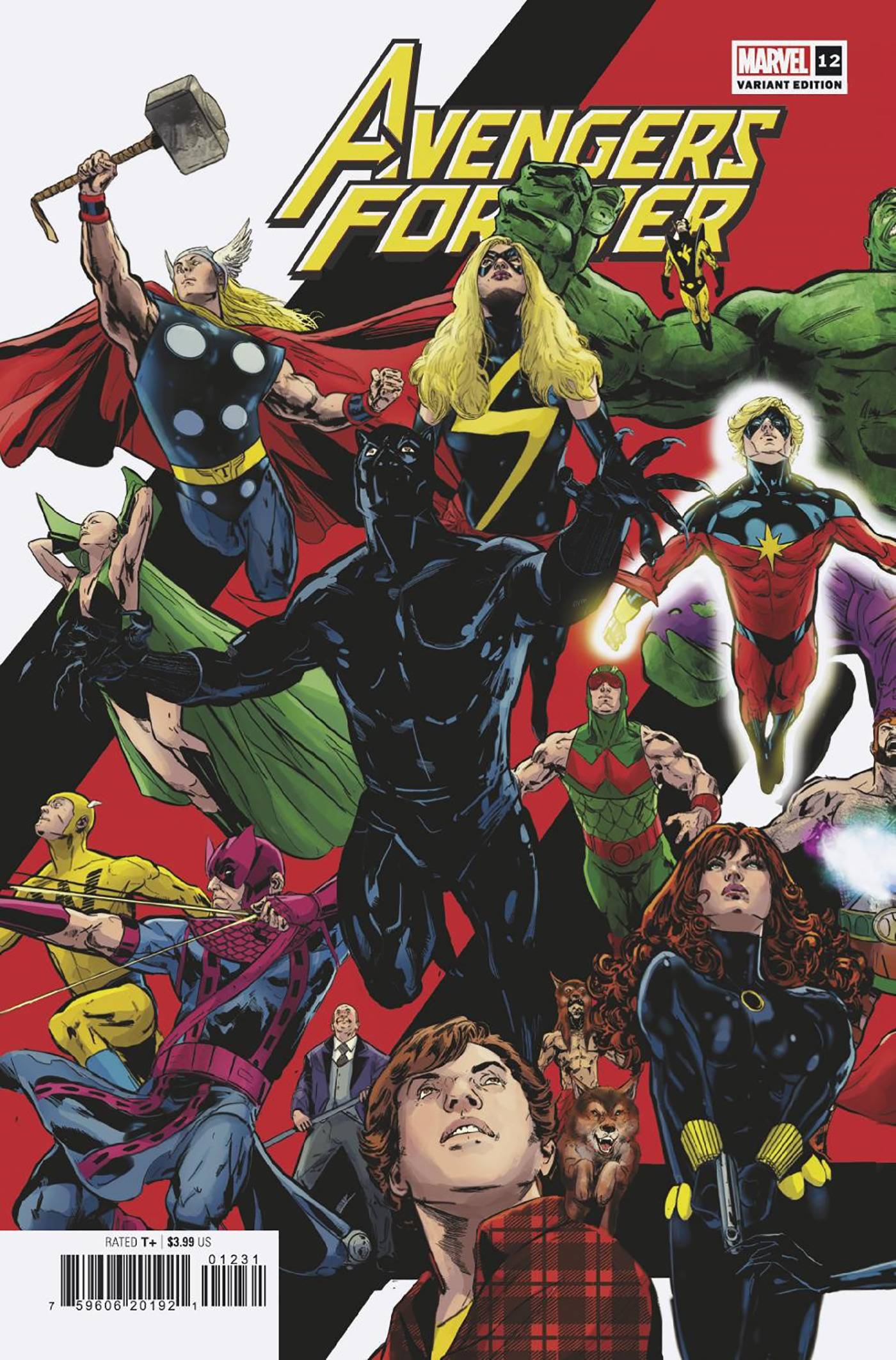 AVENGERS FOREVER #12 70S AVENGERS ASSEMBLE CONNECTING VAR