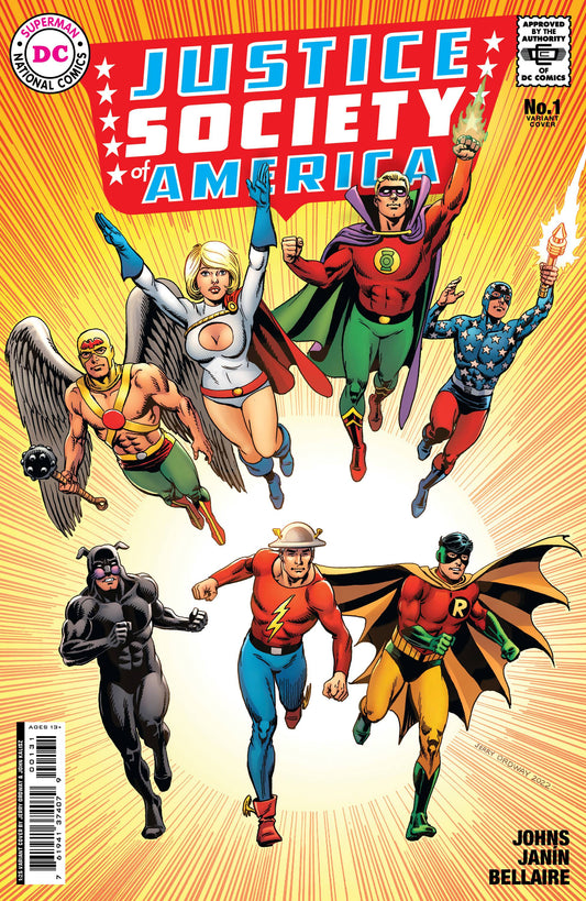 JUSTICE SOCIETY OF AMERICA #1 CVR D 1:25 ORDWAY VAR