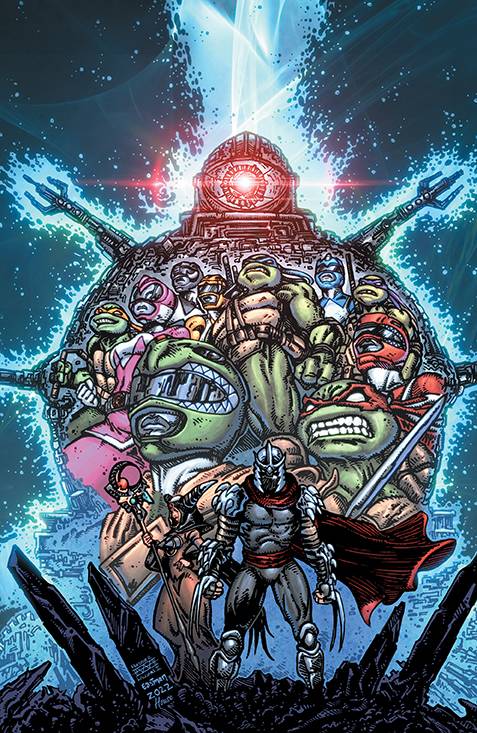 MMPR TMNT II #1 (OF 5) CVR F EASTMAN & WILLIAMS II 