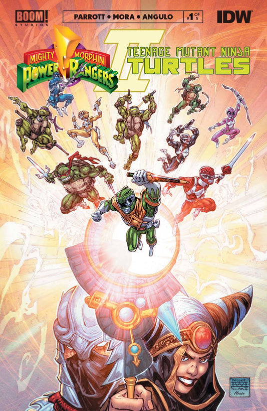 MMPR TMNT II #1 (OF 5) CVR K DLX ED VAR WILLIAMS III