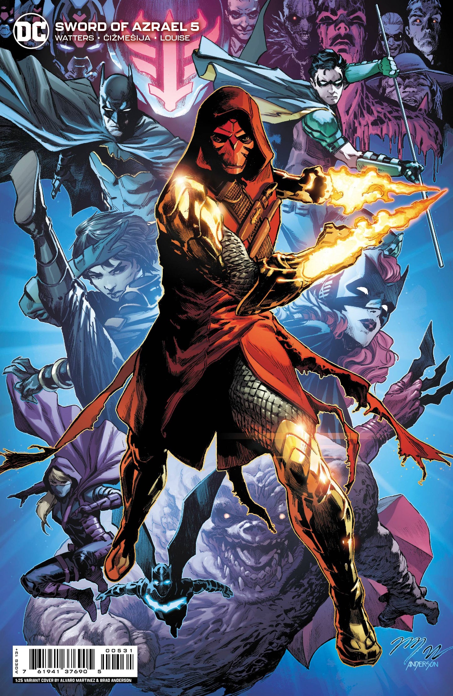 SWORD OF AZRAEL #5 (OF 6) CVR B CHEW
