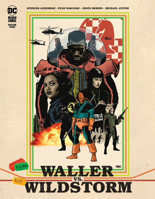 WALLER VS WILDSTORM #1 (OF 4) CVR A FORNES
