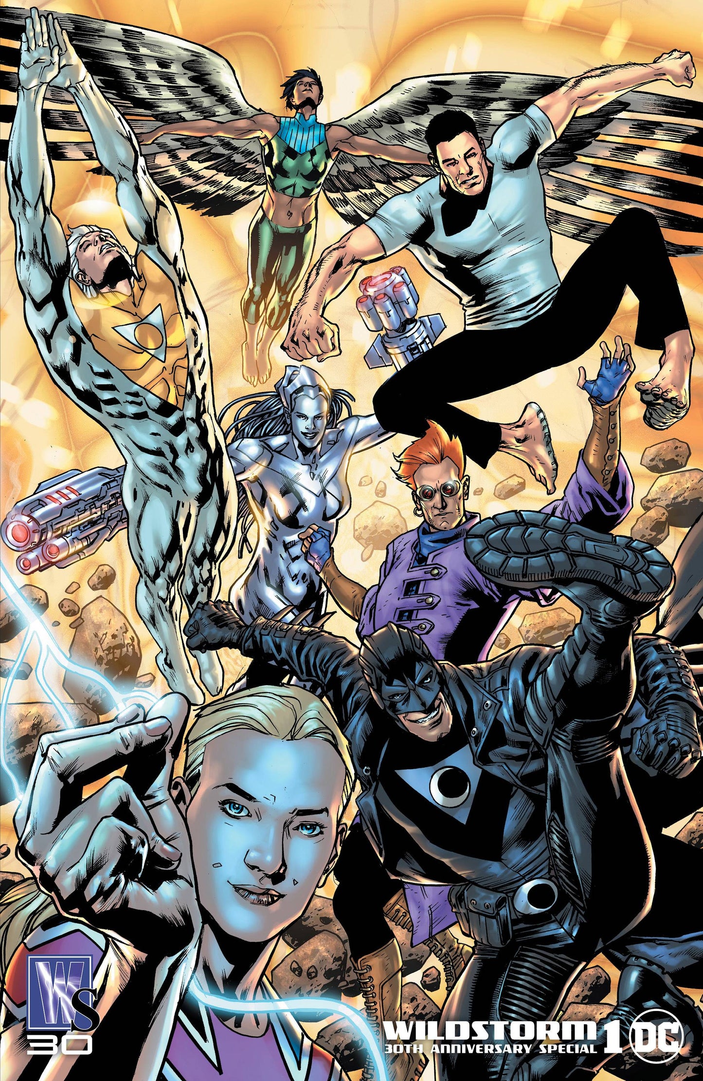 WILDSTORM 30TH ANNIVERSARY SPEC ONE SHOT CVR C HITCH