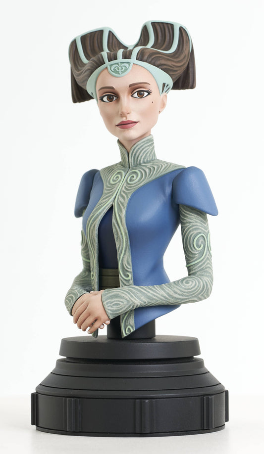 STAR WARS CLONE WARS PADME AMIDALA BUST