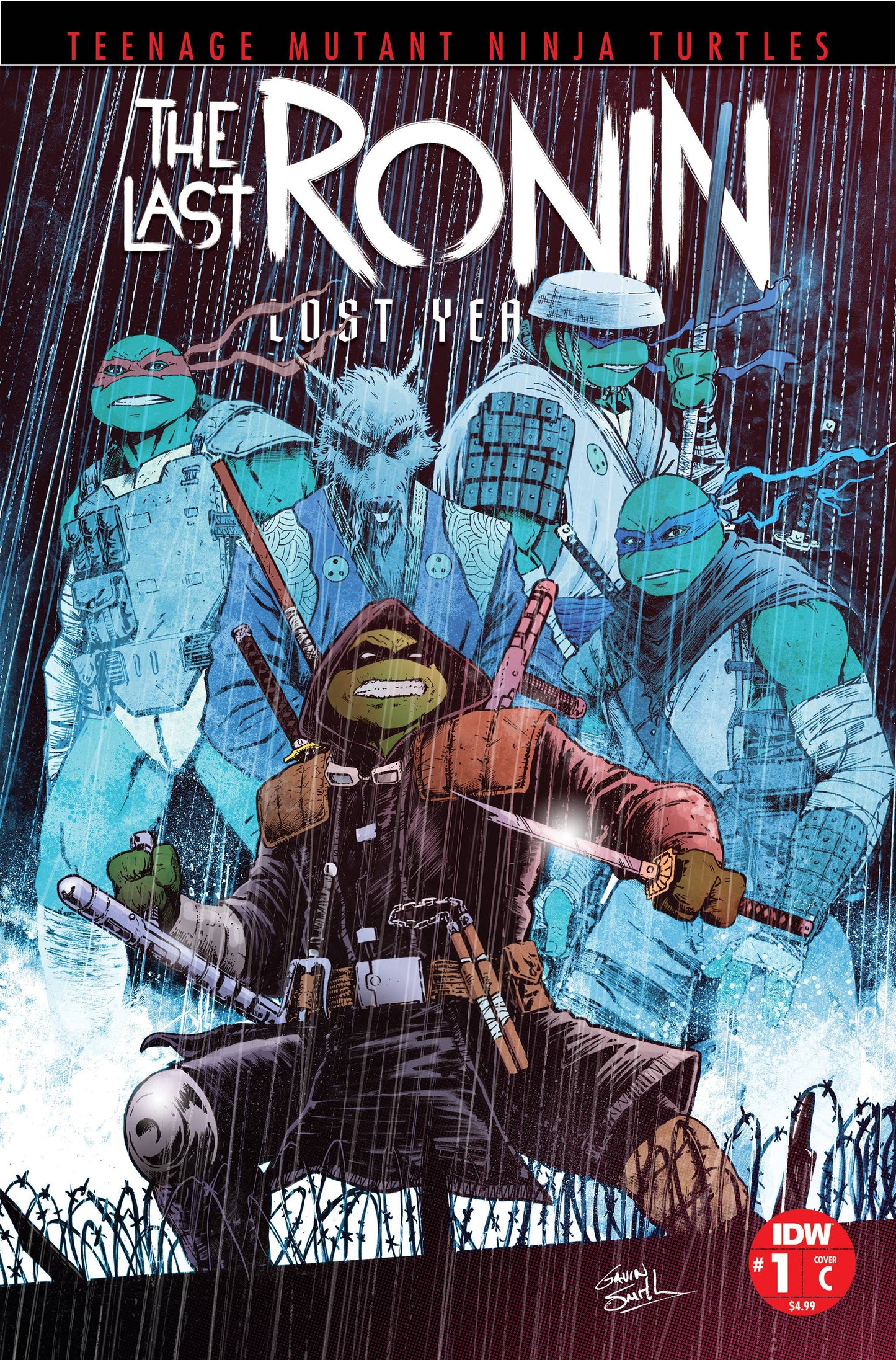 TMNT LAST RONIN LOST YEARS #1 CVR C SMITH 