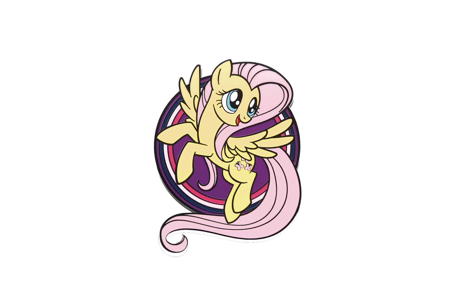 MY LITTLE PONY FLUTTERSHY AR ENAMEL PIN