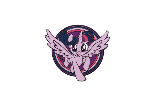 MY LITTLE PONY TWILIGHT SPARKLE AR ENAMEL PIN