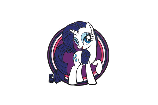 MY LITTLE PONY RARITY AR ENAMEL PIN
