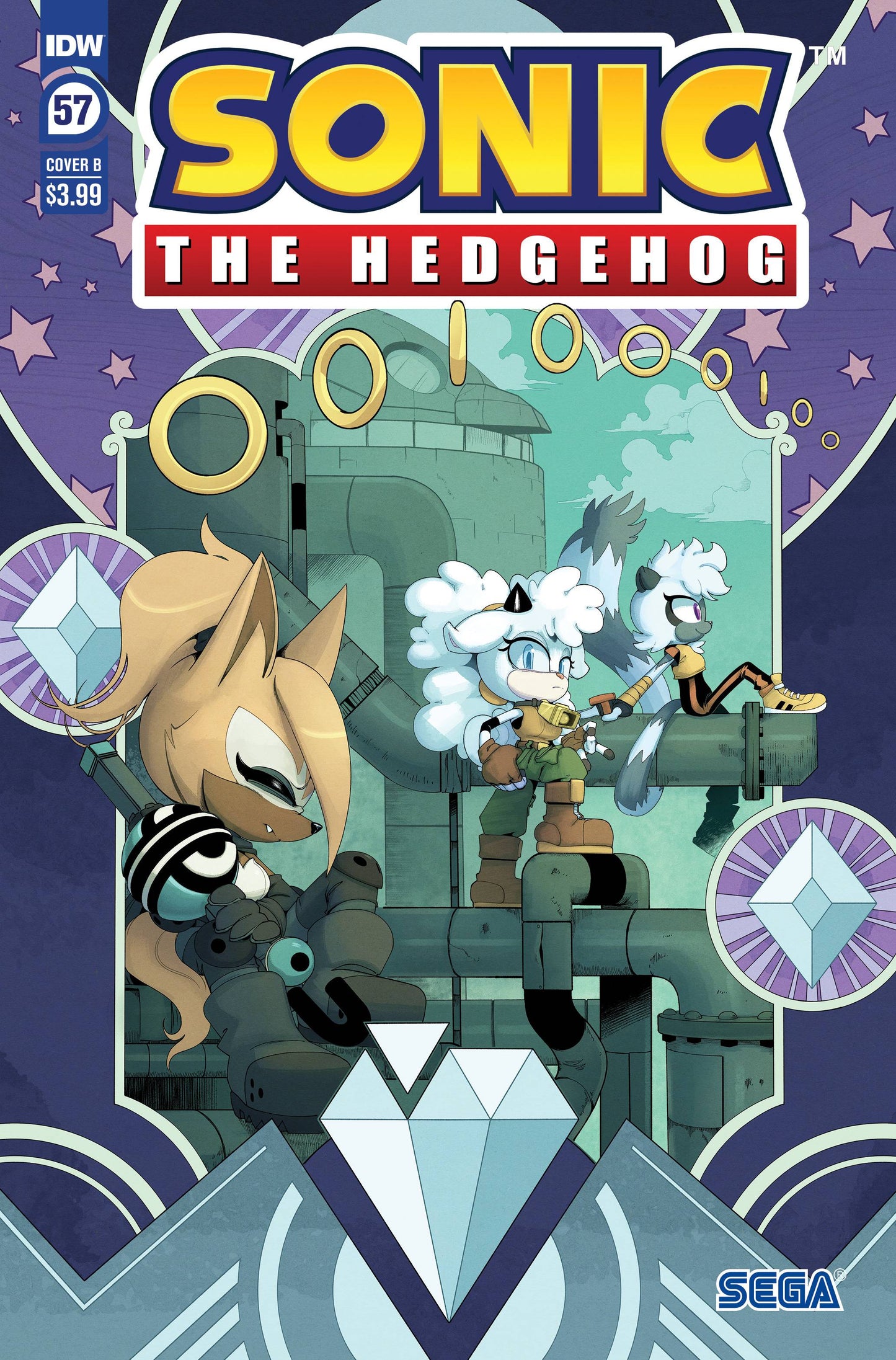SONIC THE HEDGEHOG #57 CVR B THOMAS