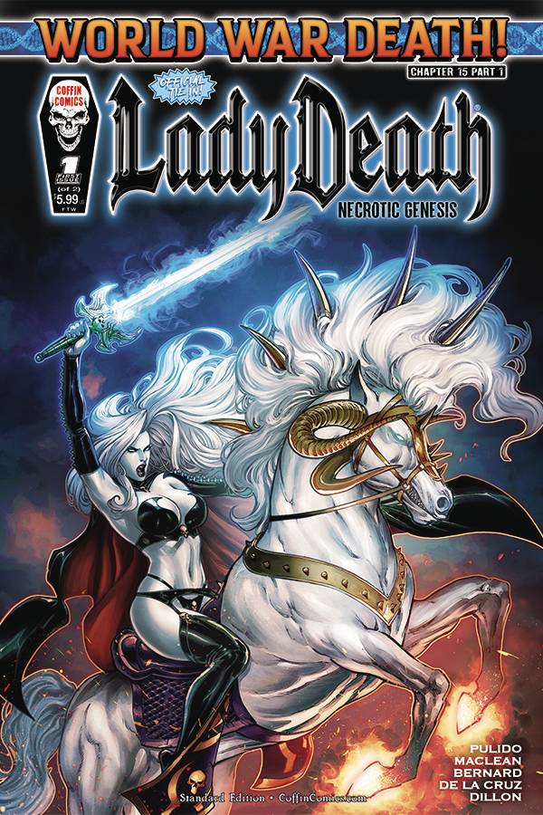 LADY DEATH NECROTIC GENESIS #1 (OF 2) CVR A BERNAR