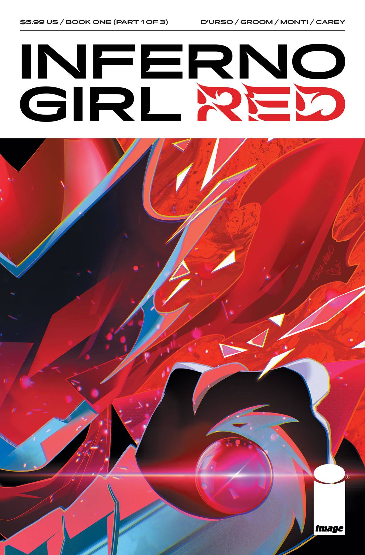 INFERNO GIRL RED BOOK ONE #1 (OF 3) CVR A DURSO