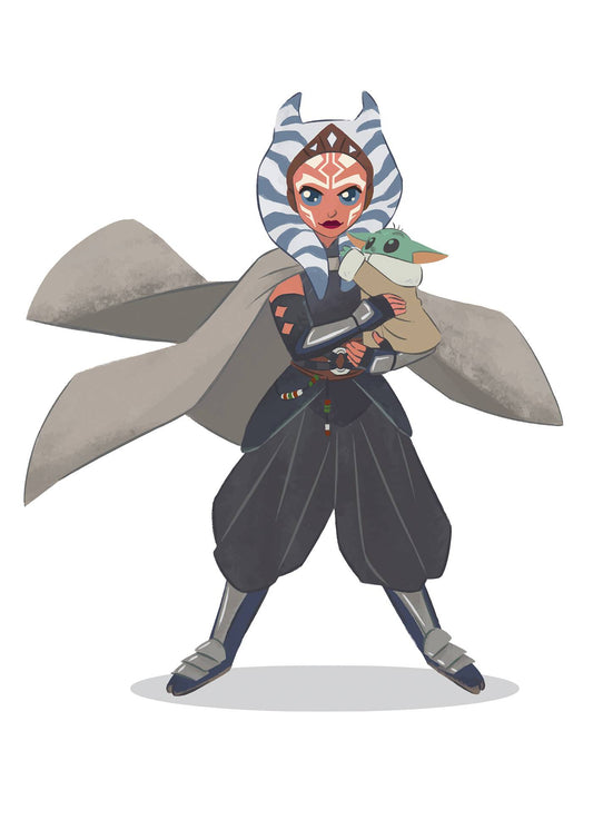 STAR WARS INSIDER SOUVENIR ED 2023 FOC VIRGIN AHSOKA & GROGU