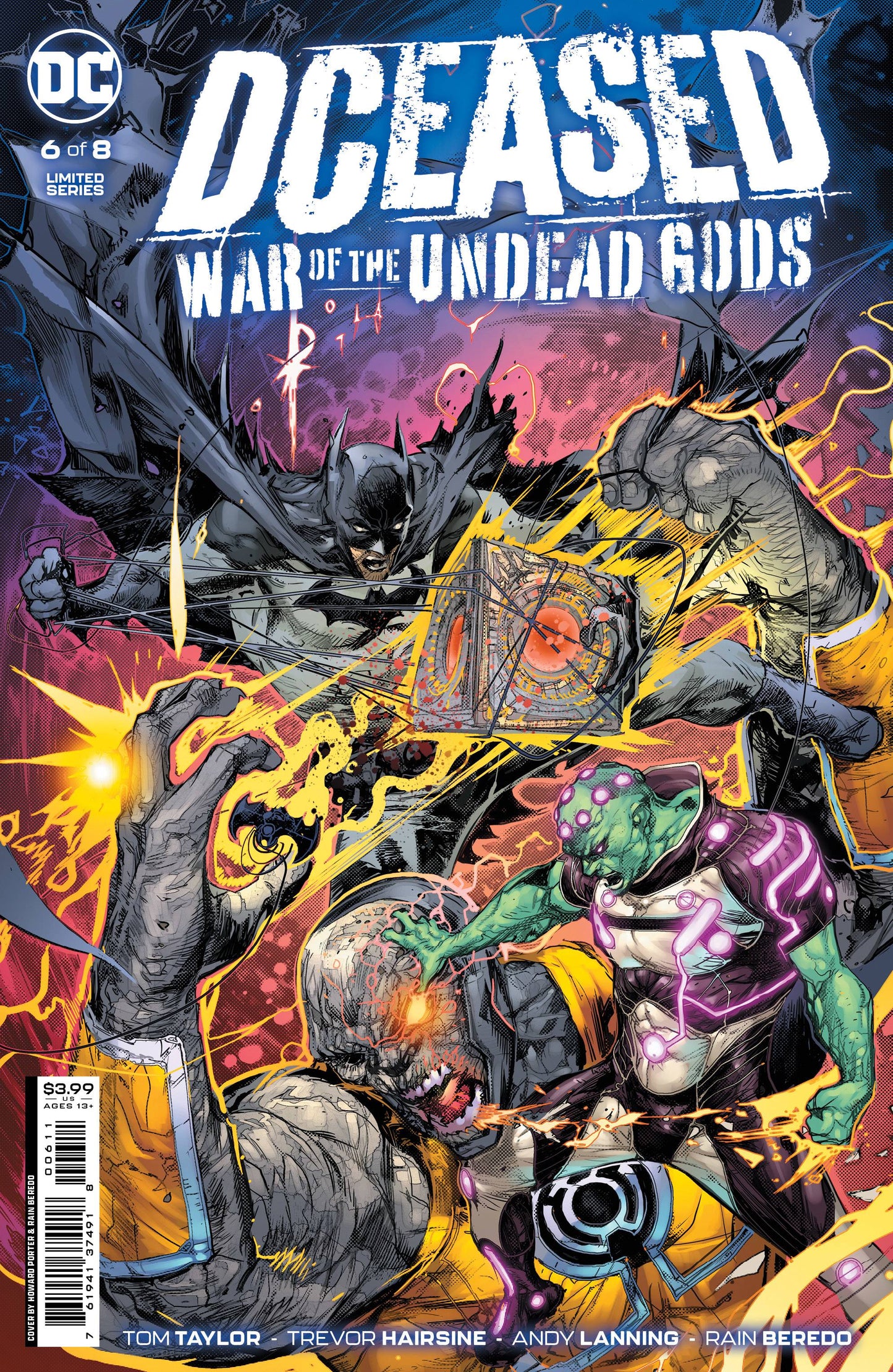 DCEASED WAR OF UNDEAD GODS #6 (OF 8) CVR A HOWARD