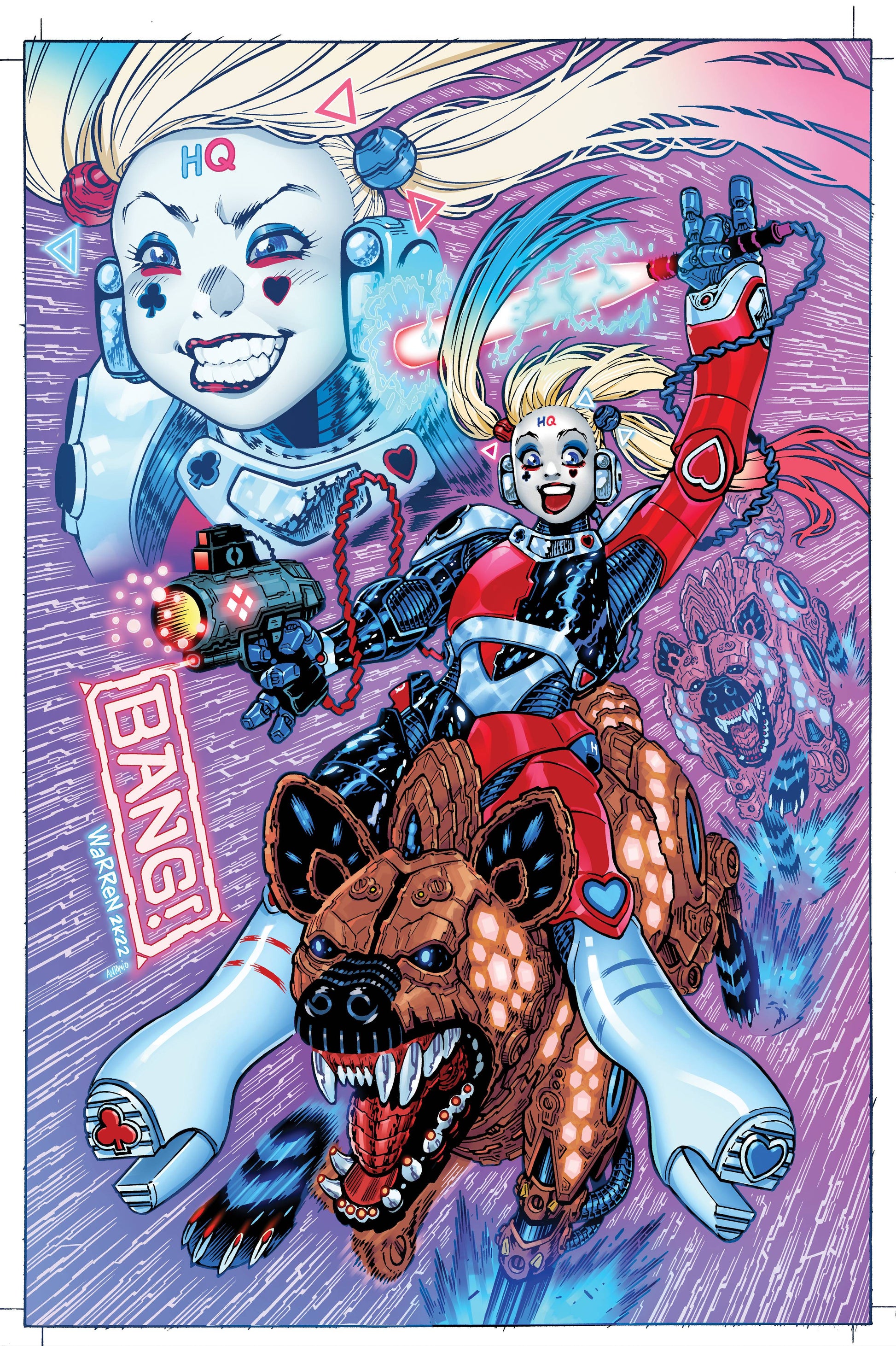 HARLEY QUINN UNCOVERED #1 (ONE SHOT) CVR C 1:25 WARREN VAR