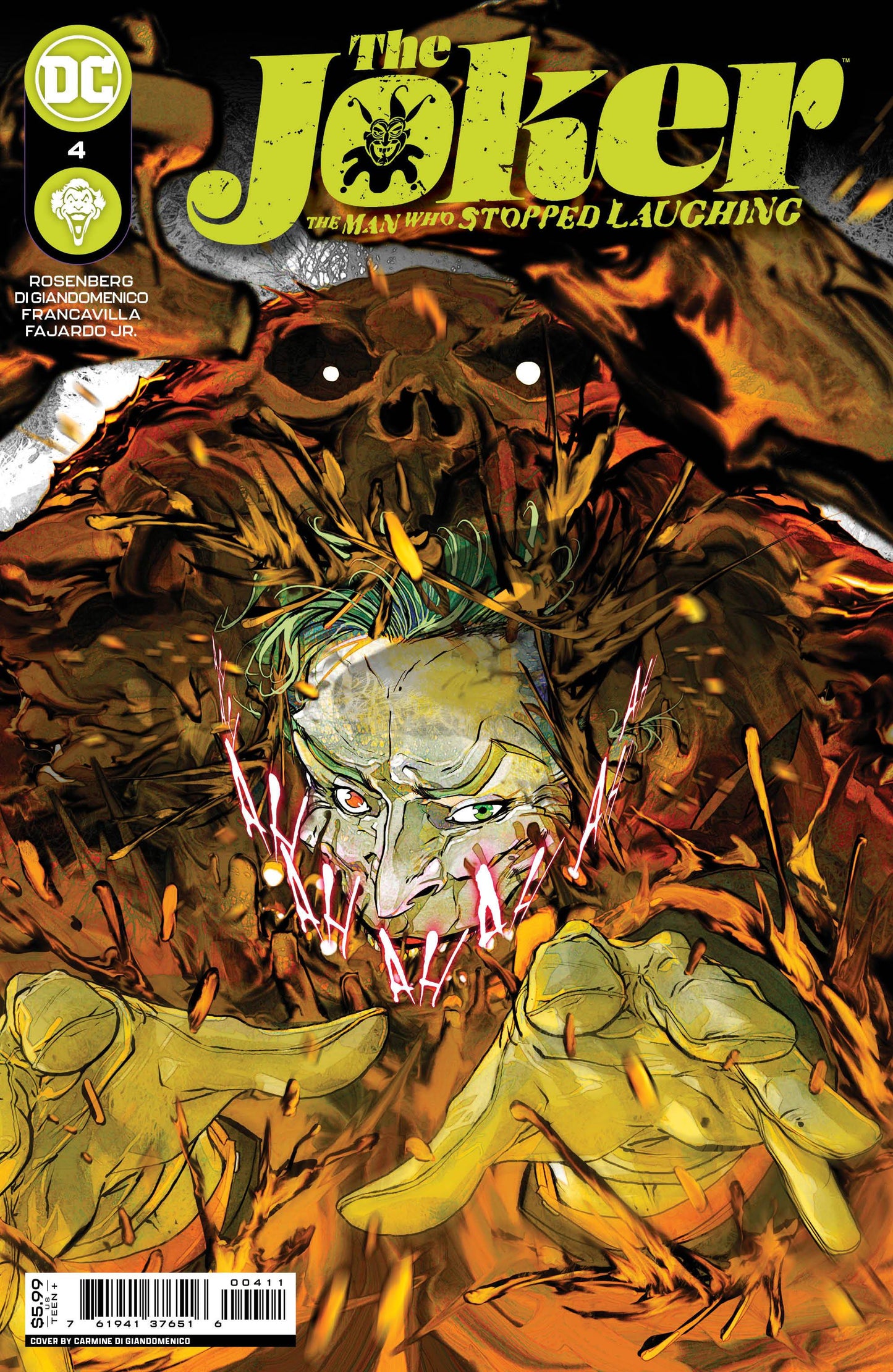 JOKER MAN WHO STOPPED LAUGHING #4 CVR A DI GIANDOMENICO