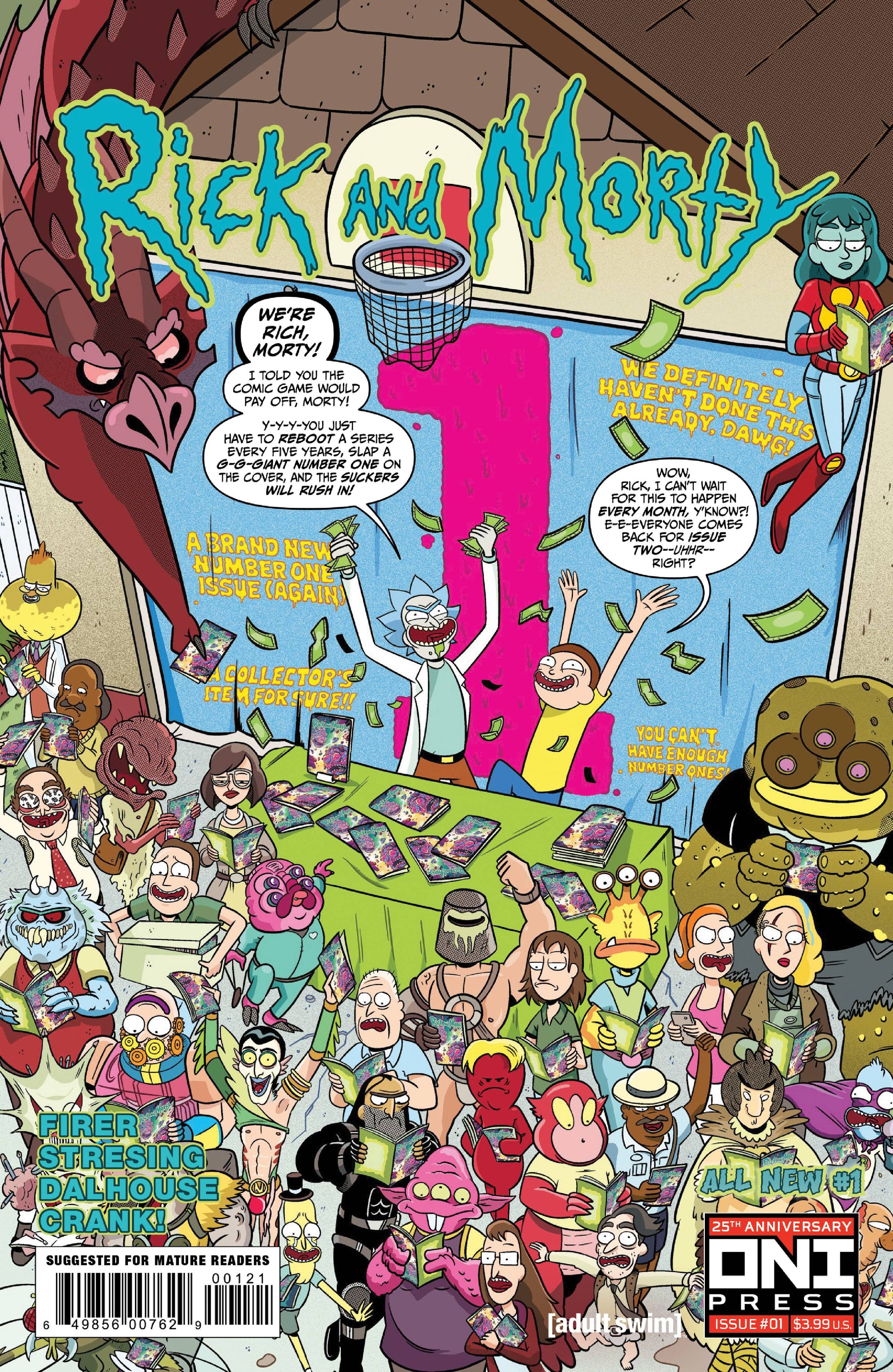 RICK AND MORTY #1 CVR B ELLERBY (MR)