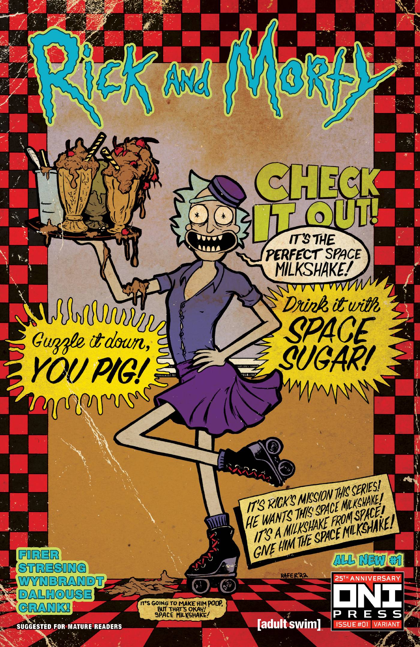 RICK AND MORTY #1 CVR E ROBERTS (MR)