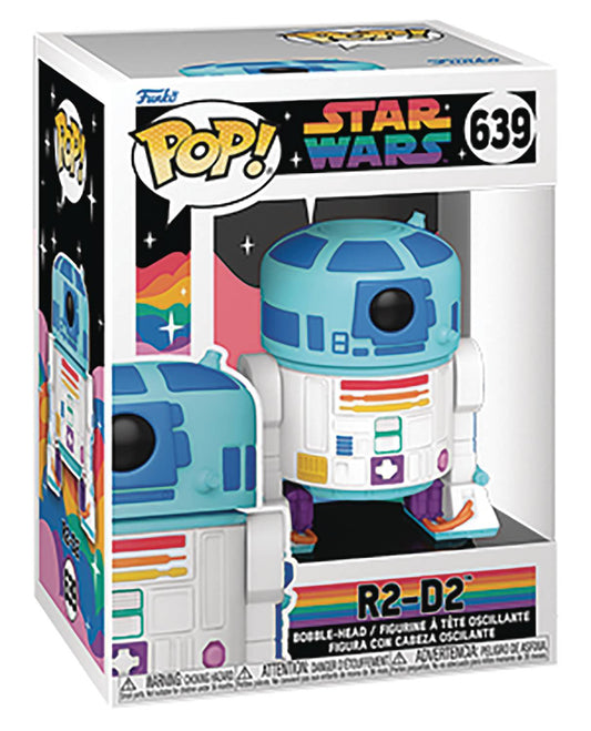 POP STAR WARS PRIDE 2023 R2-D2 VIN FIG