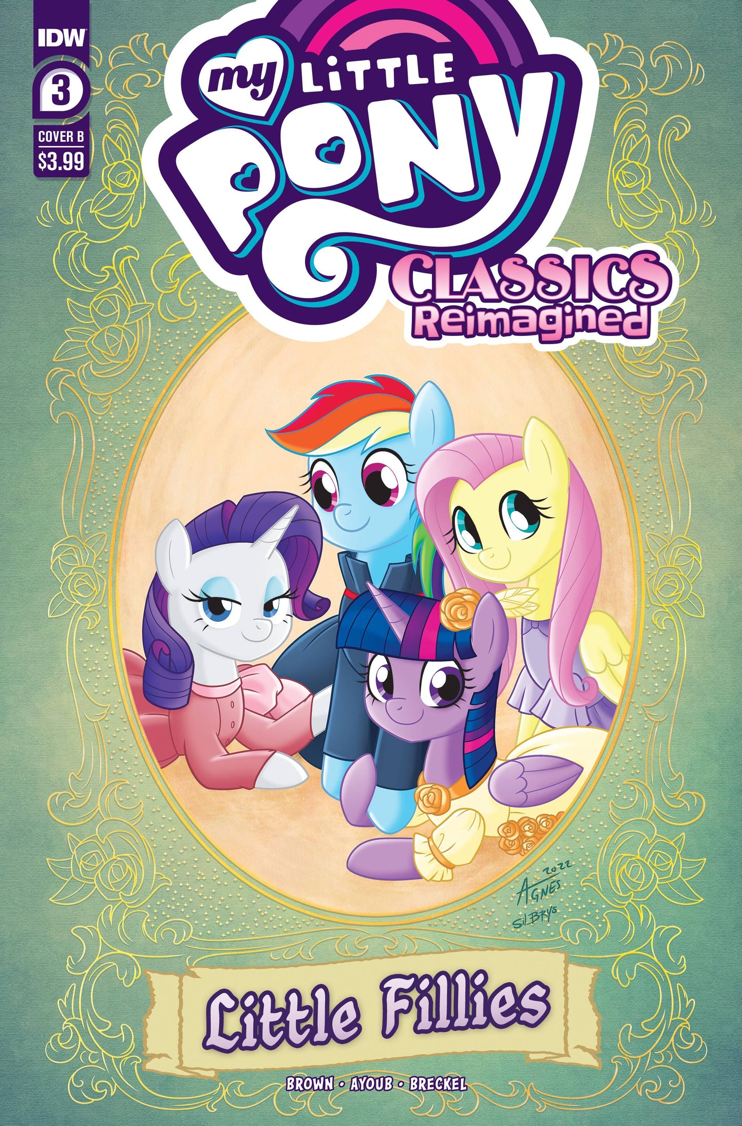MY LITTLE PONY CLASSICS REIMAGINED LITTLE FILLIES CVR B