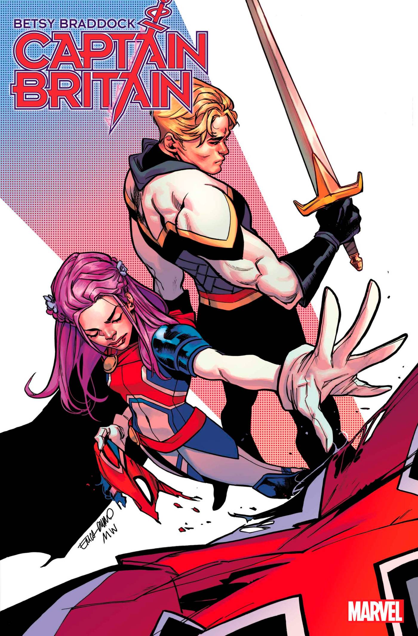 BETSY BRADDOCK CAPTAIN BRITAIN #1 DURSO VAR