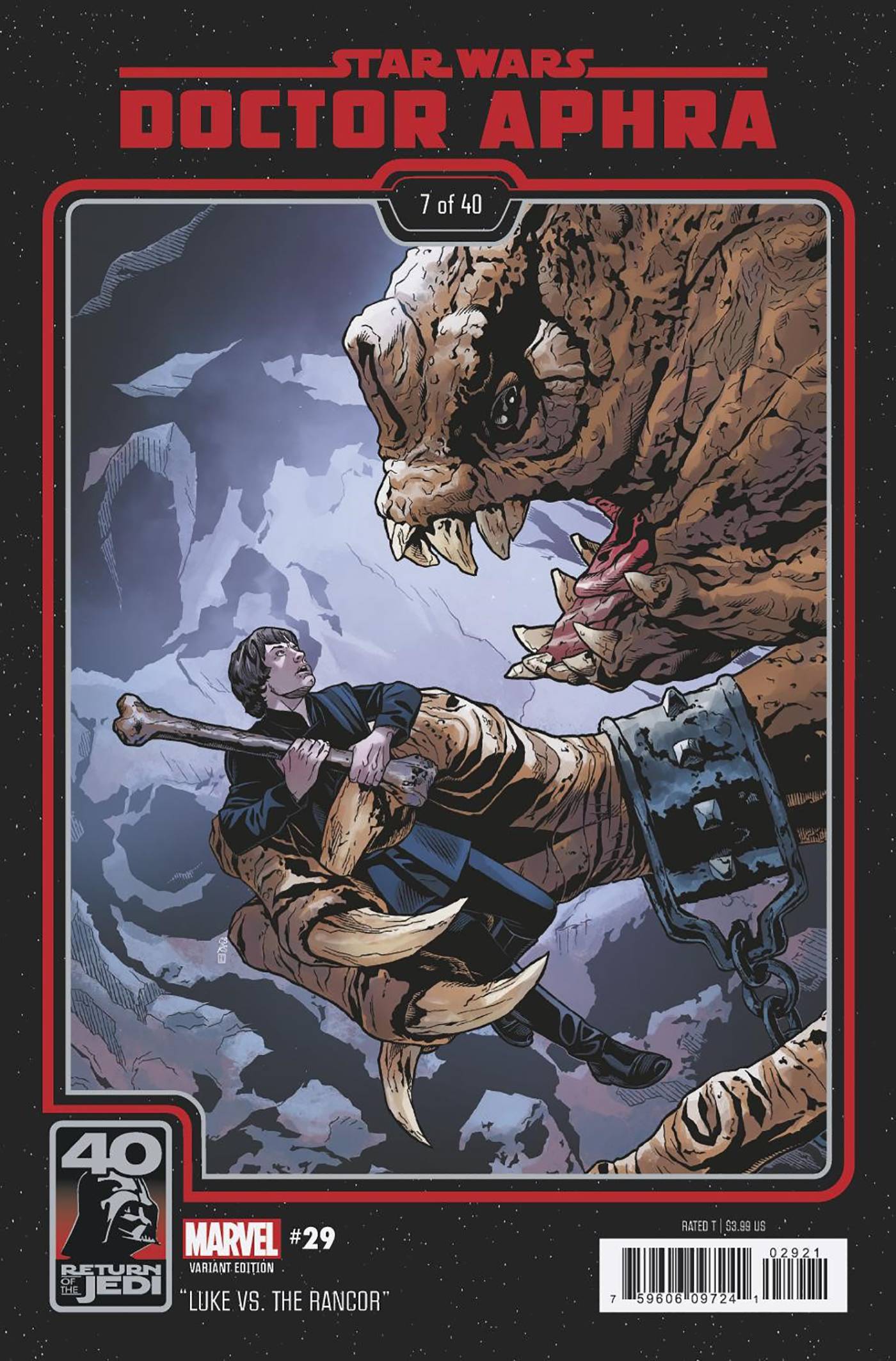 STAR WARS DOCTOR APHRA #29 SPROUSE RETURN JEDI 40TH ANNIVERSARY VAR