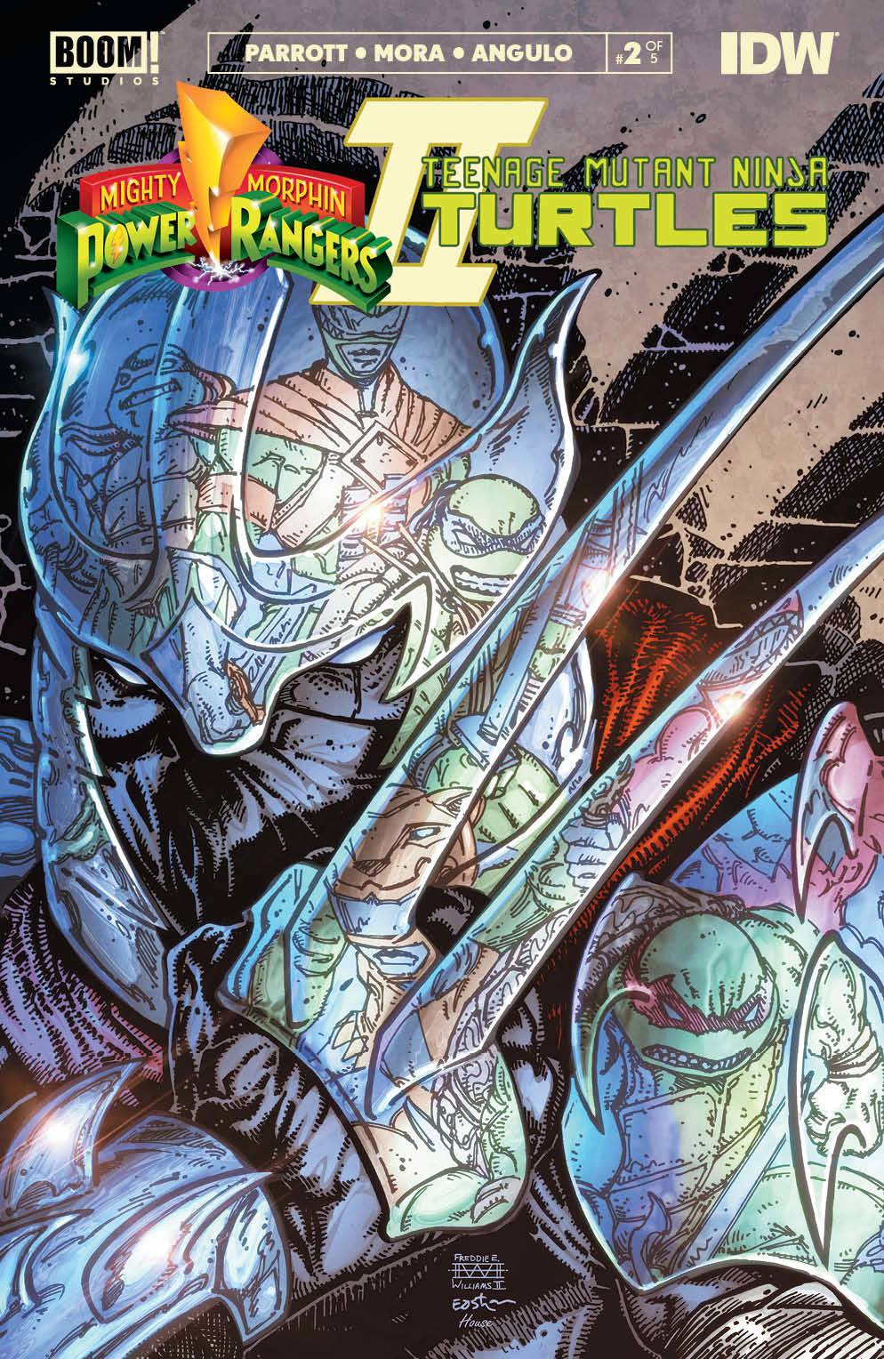 MMPR TMNT II #2 (OF 5) CVR B EASTMAN & WILLIAMS III