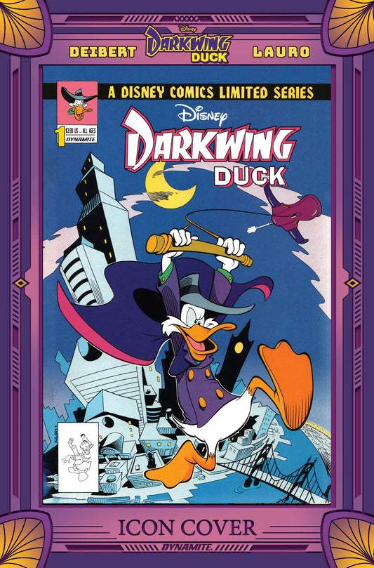 DARKWING DUCK #1 CVR H 10 COPY INCV MOORE MODERN