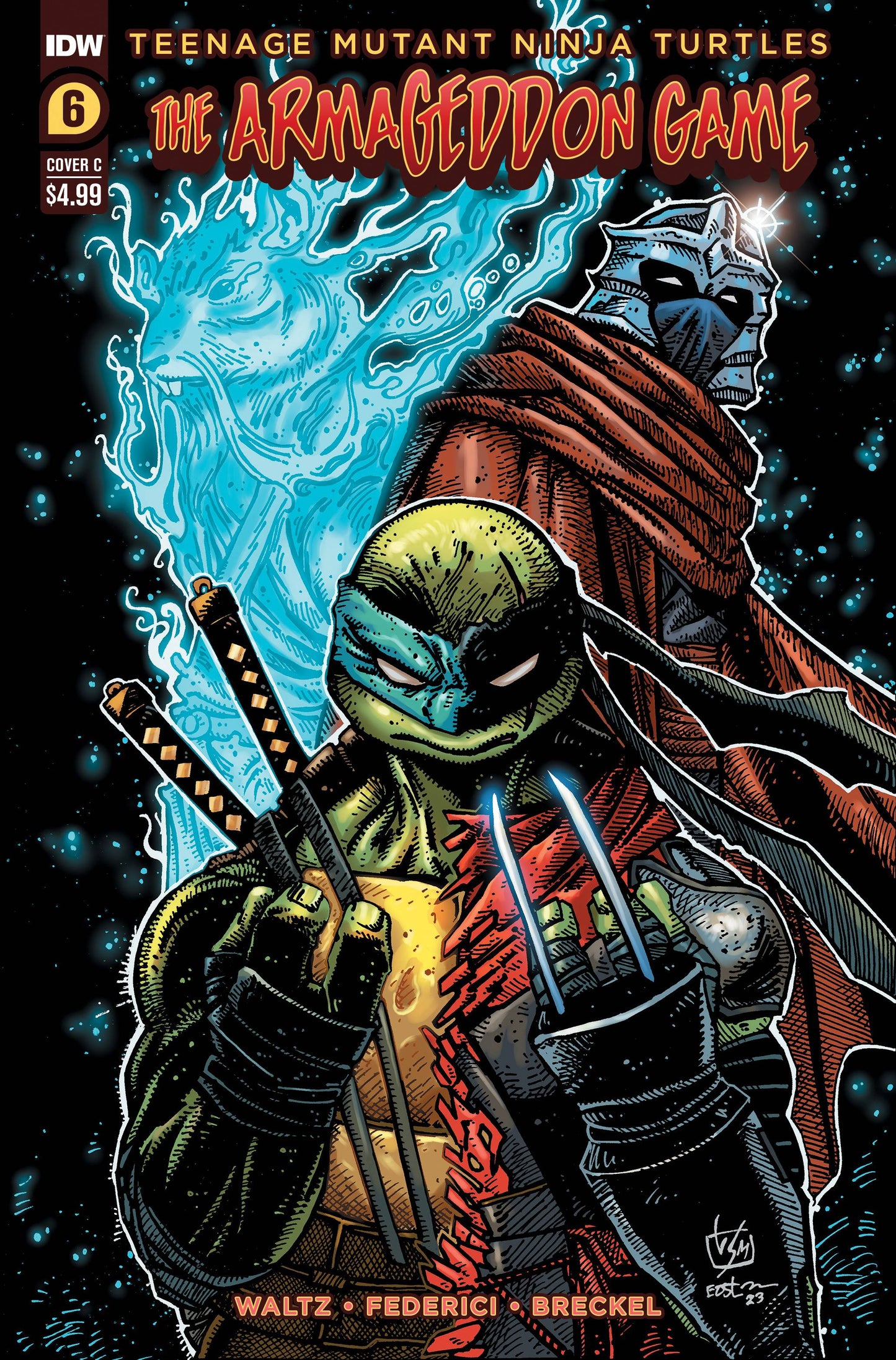 TMNT ARMAGEDDON GAME #6 CVR C EASTMAN