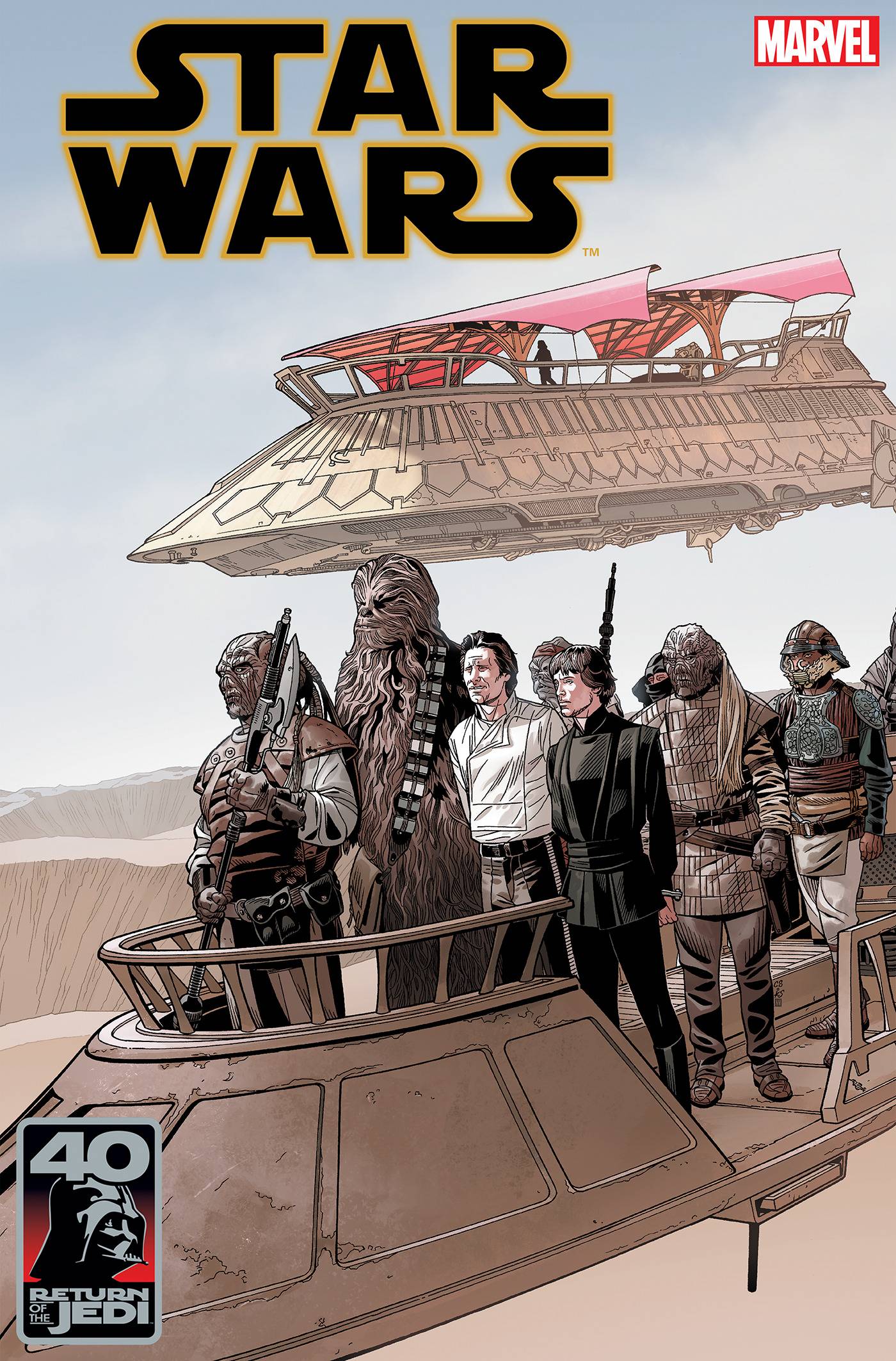 STAR WARS #32 SPROUSE RETURN JEDI 40TH ANNIVERSARY