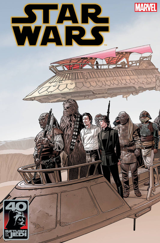STAR WARS #32 SPROUSE RETURN JEDI 40TH ANNIVERSARY