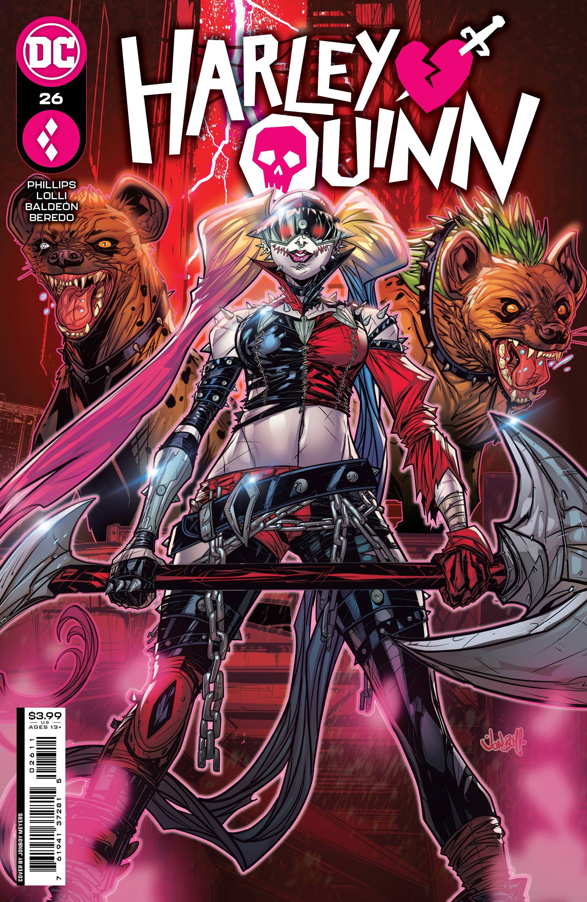 HARLEY QUINN #26 CVR A JONBOY MEYERS