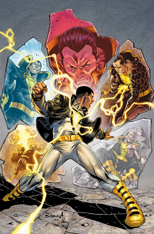 BLACK ADAM #7 CVR B DAVILA CARD STOCK