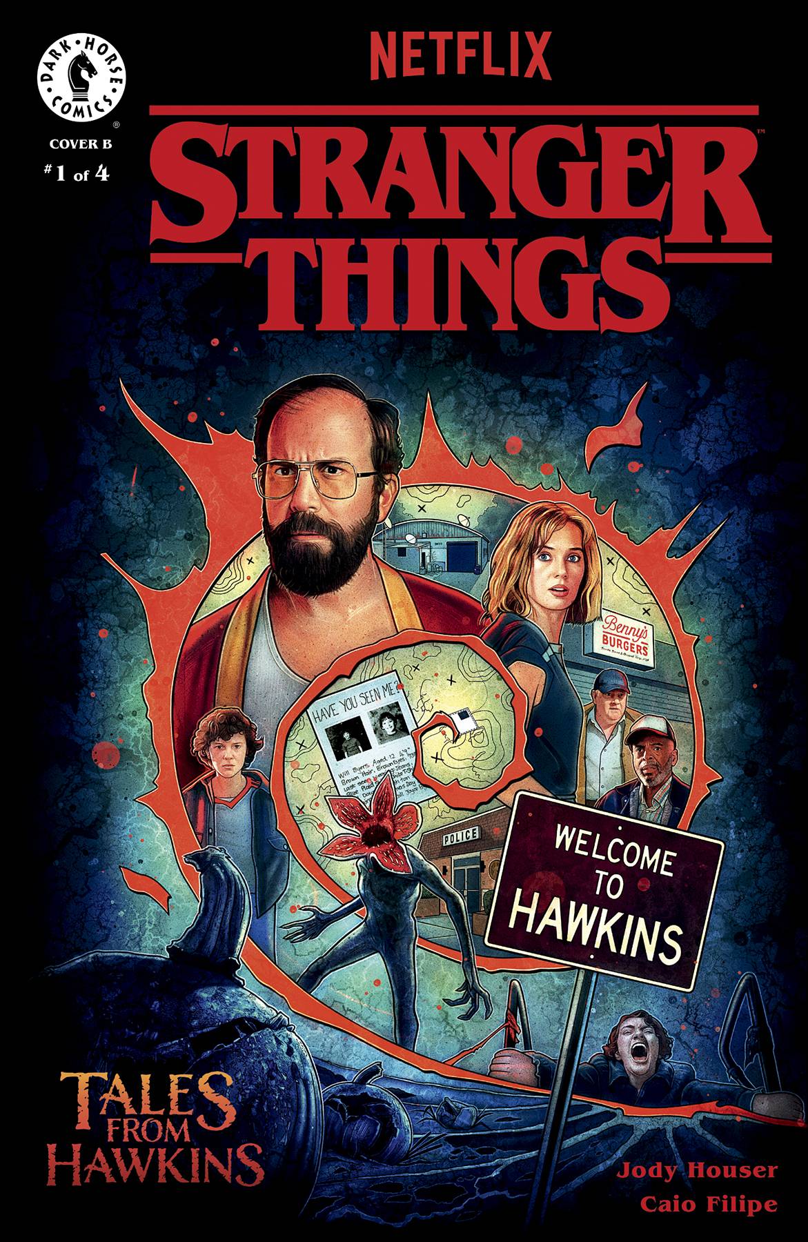 STRANGER THINGS TALES FROM HAWKINS #1 (OF 4) CVR B