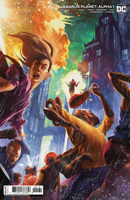 LAZARUS PLANET ALPHA #1 (ONE SHOT) CVR D MANHANINI