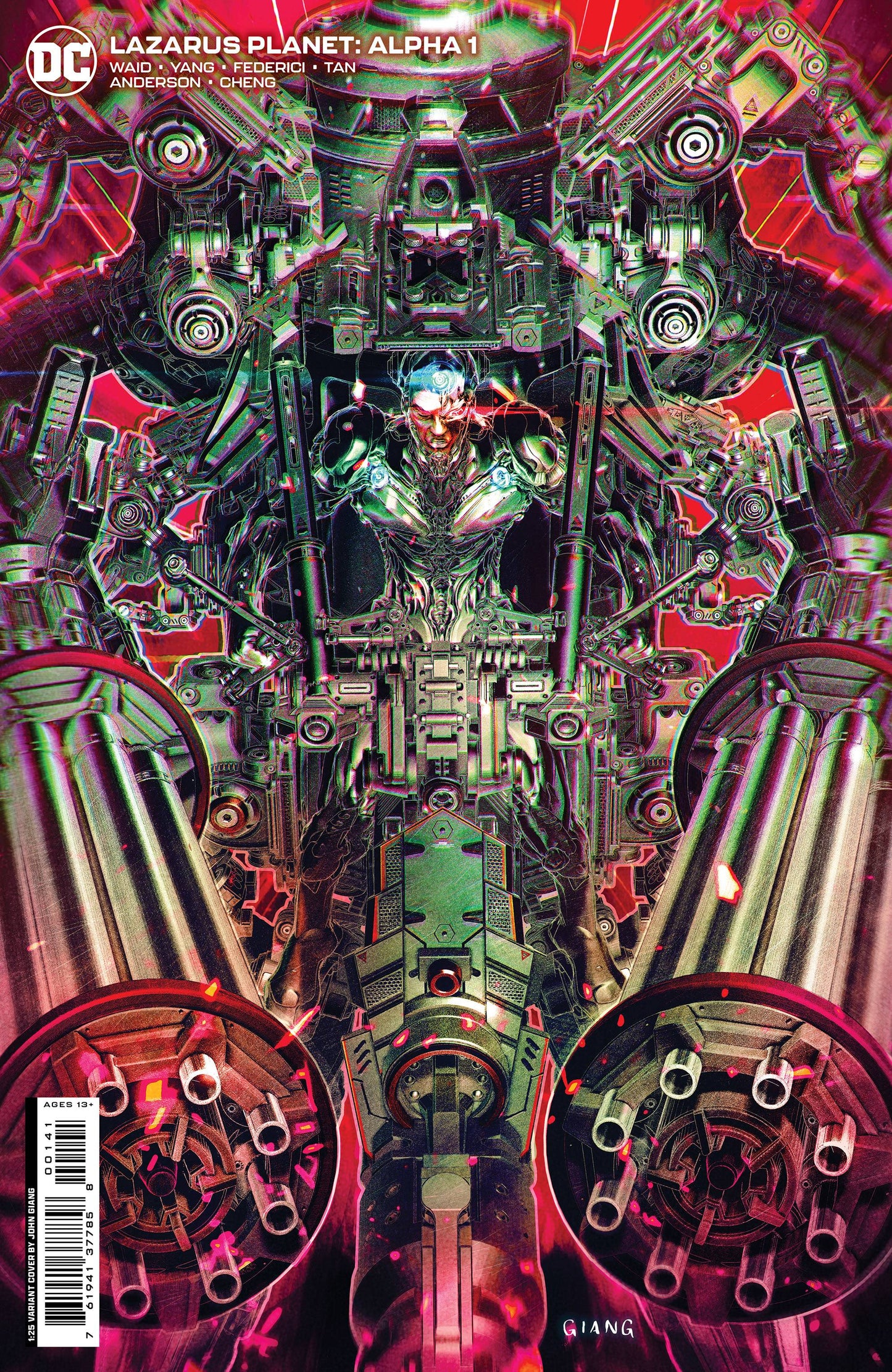 LAZARUS PLANET ALPHA #1 (ONE SHOT) CVR I INC 1:25