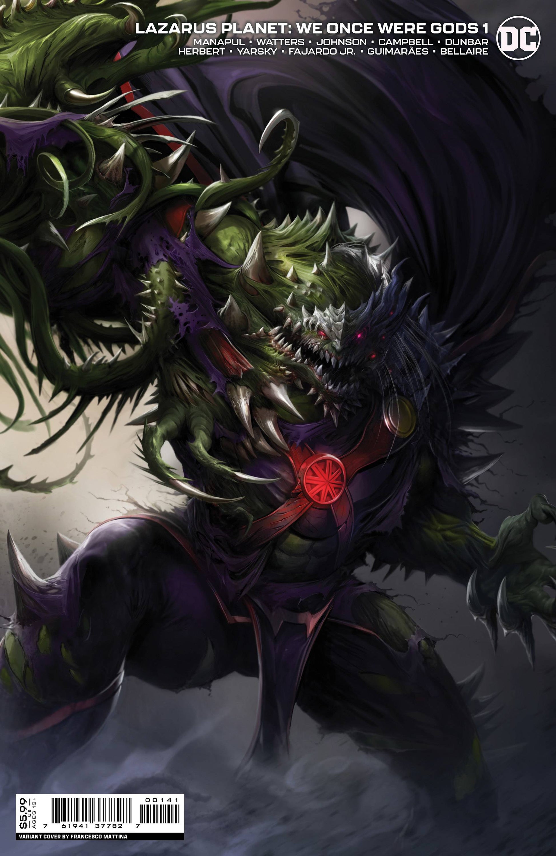 LAZARUS PLANET ONCE WERE GODS #1 (ONE SHOT) CVR C