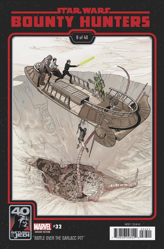 STAR WARS BOUNTY HUNTERS #32 RETURN OF THE JEDI 40TH ANNIVERSARY 