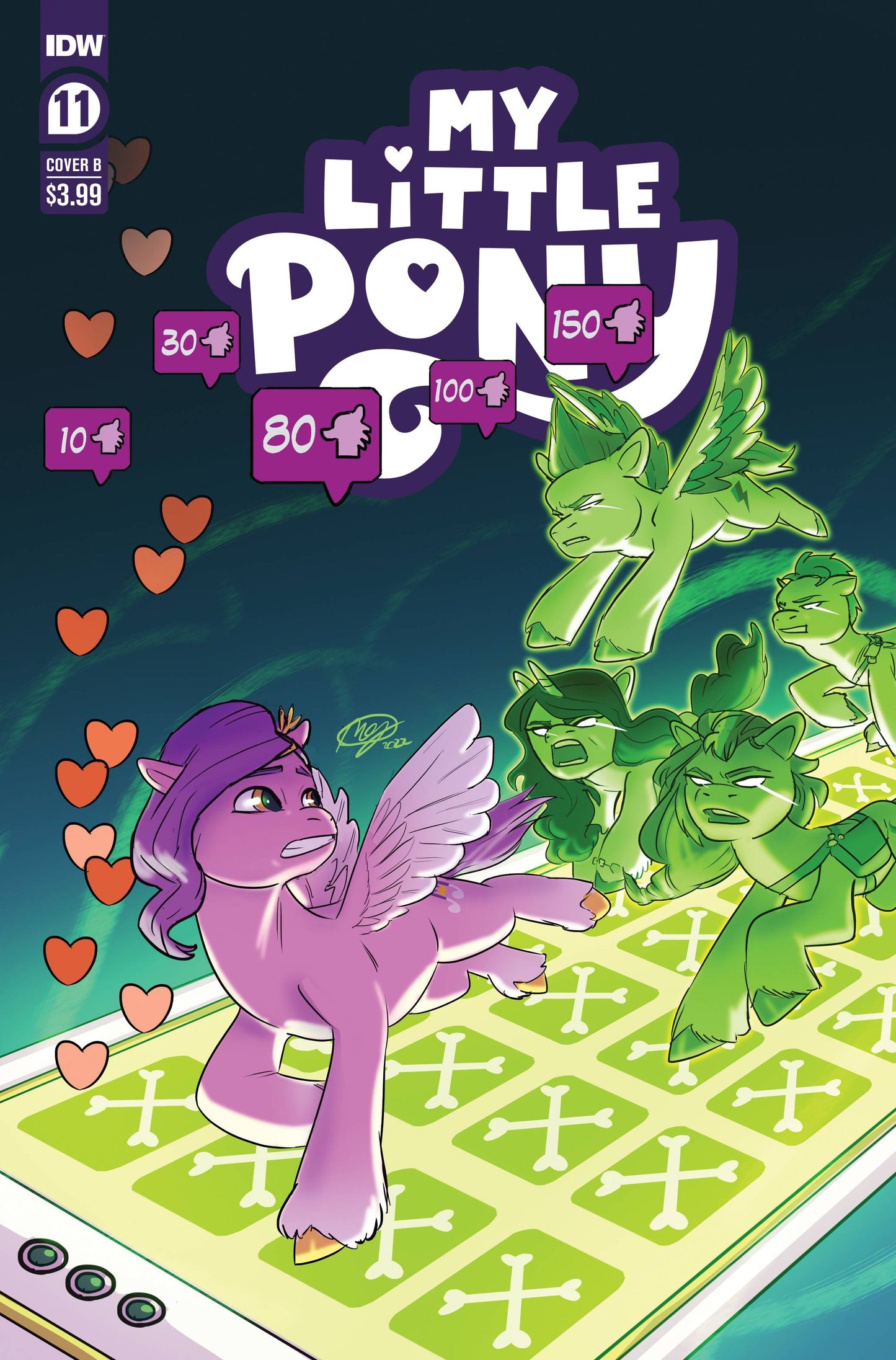 MY LITTLE PONY #11 CVR B HUANG