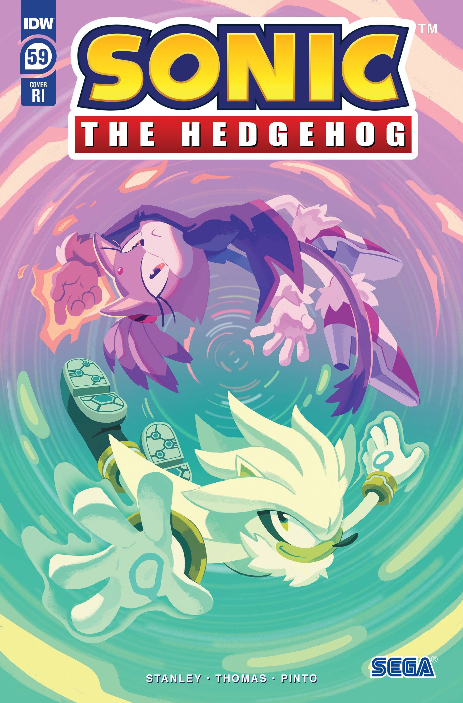 SONIC THE HEDGEHOG #59 CVR C 10 COPY INCV FOURDRAIN