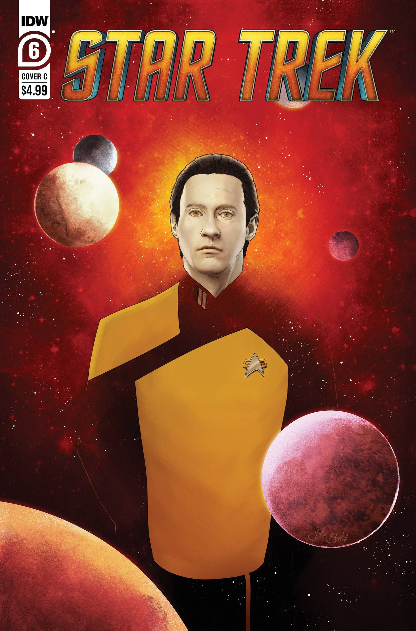STAR TREK #6 CVR C BARTOK
