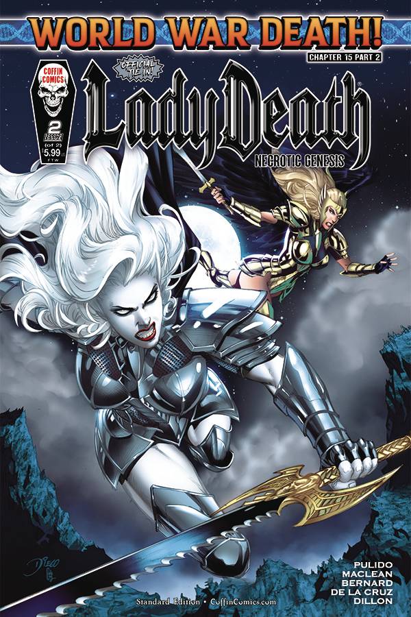 LADY DEATH NECROTIC GENESIS #2 (OF 2) CVR A BERNARD